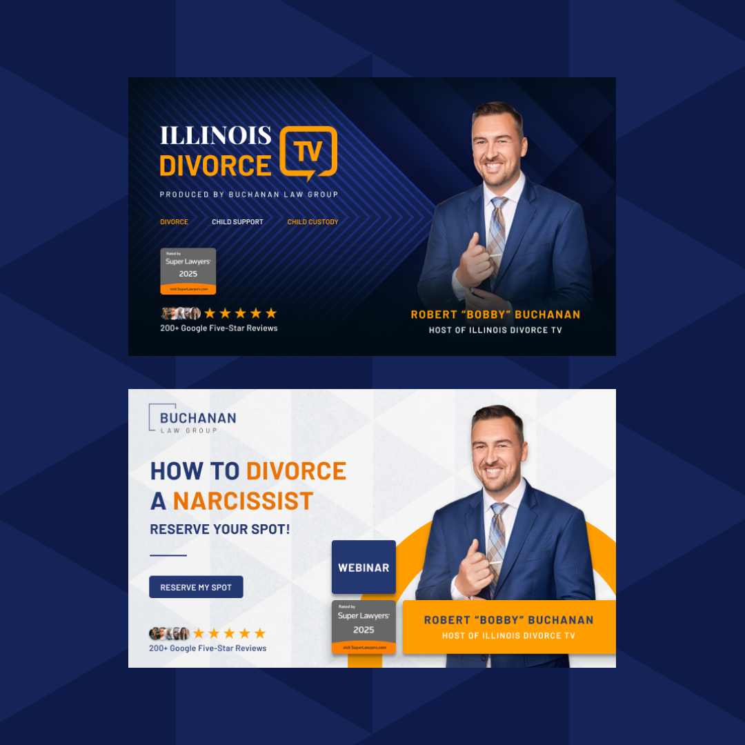 Latest Projects about YouTube thumbnail designs for Illinois Divorce