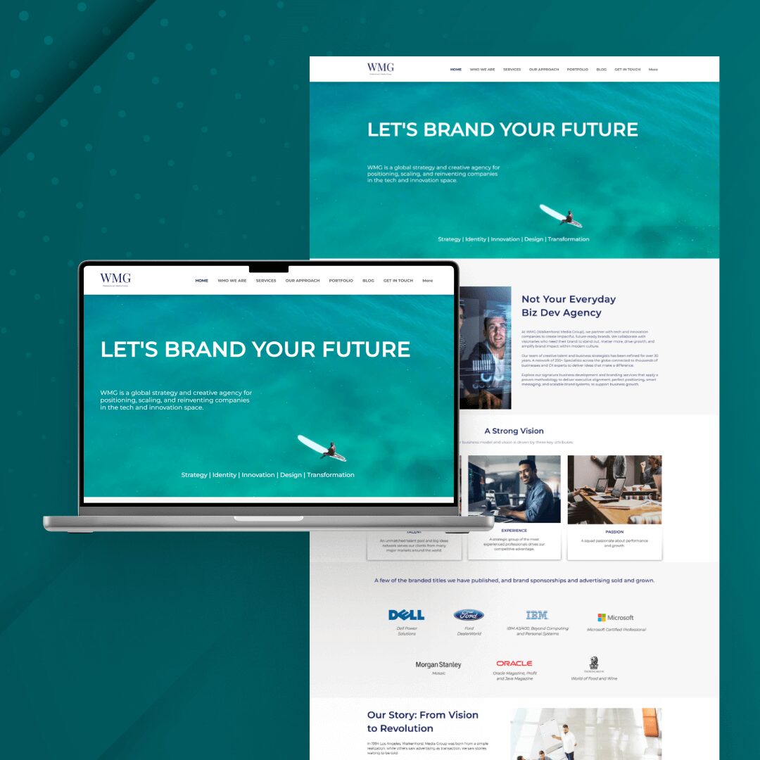 a web development project for wmg