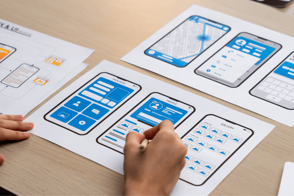 Creatopia Digital Marketing showing UI/UX Process