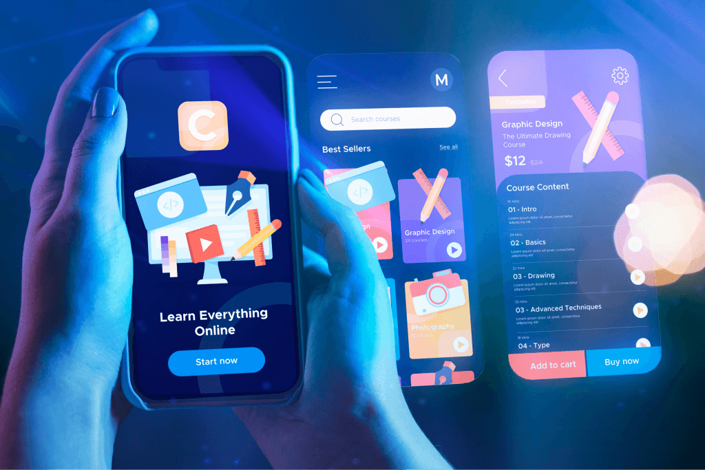 an image showing rising important of mobile ux design